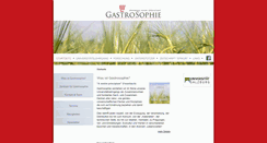 Desktop Screenshot of gastrosophie.at